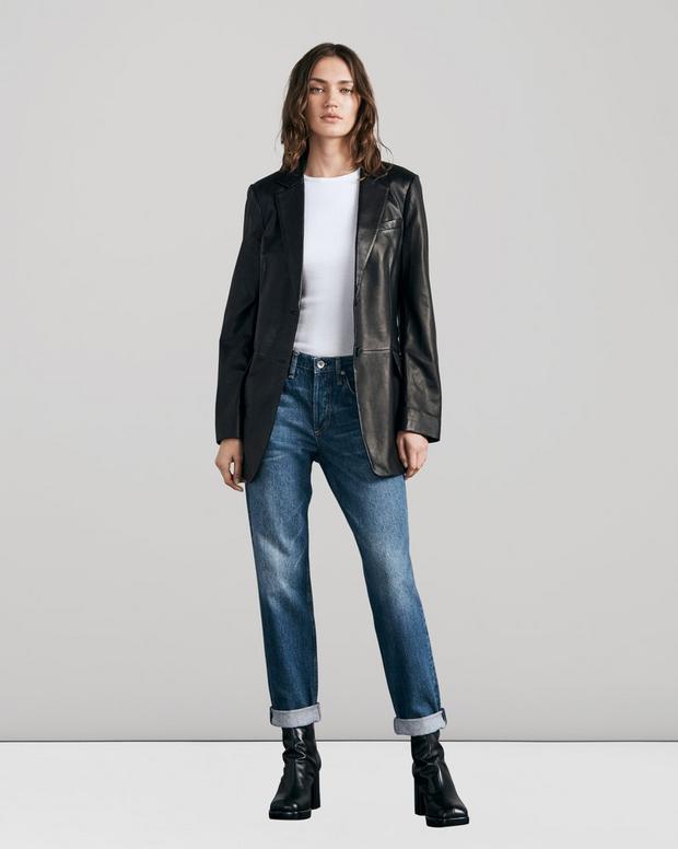 Buy the Rosa Mid-Rise Boyfriend - Jinx | rag & bone