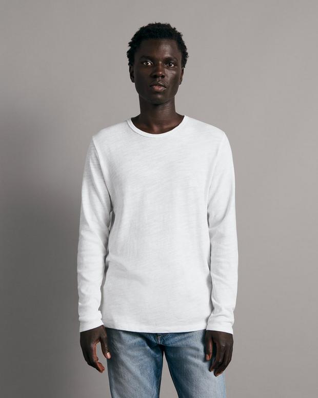 Buy the Classic Flame Long Sleeve Tee | rag & bone