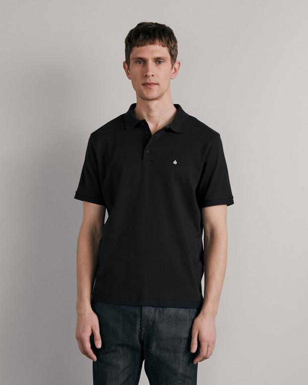 Buy the Interlock Cotton Polo | rag & bone