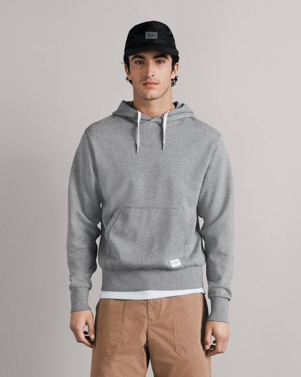 Buy the Heather Damon Cotton Hoodie | rag & bone