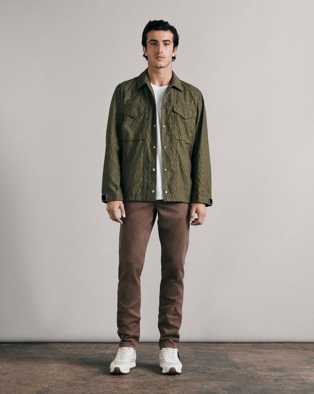 Buy the Flight Printed Cotton Coaches Jacket | rag & bone