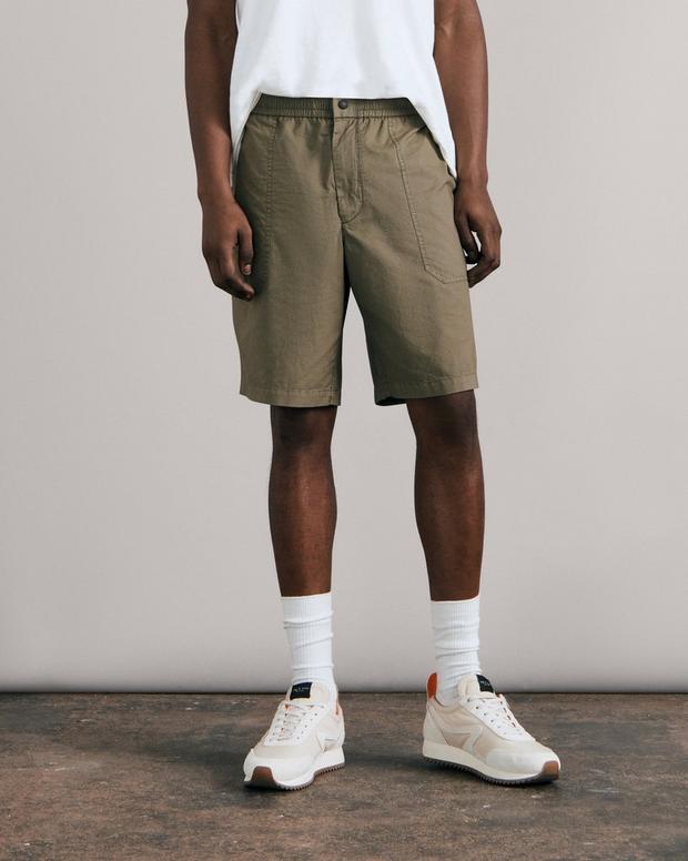 Buy the Oscar Paper Cotton Ripstop Short | rag & bone