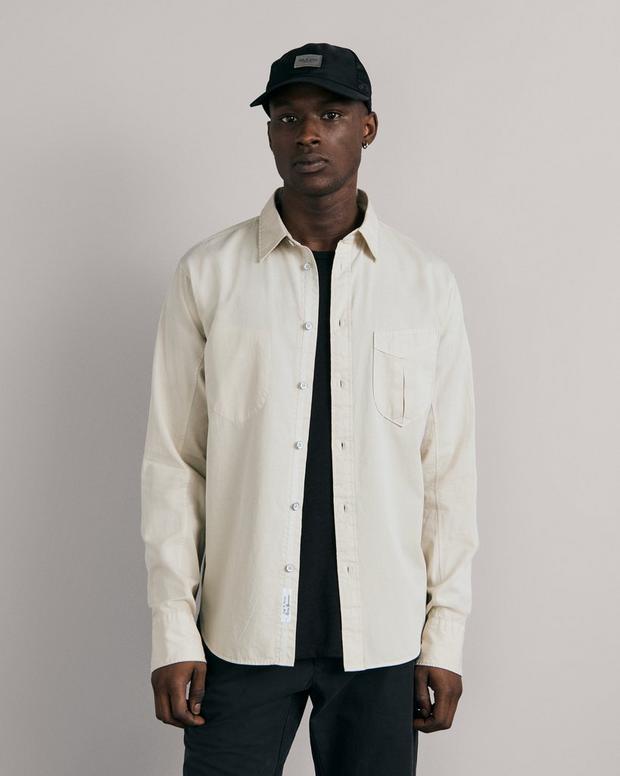 Buy the Garment Dyed Cotton Arrow Shirt | rag & bone