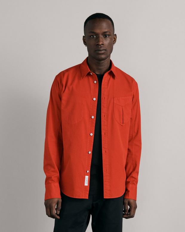 Buy the Garment Dyed Cotton Arrow Shirt | rag & bone