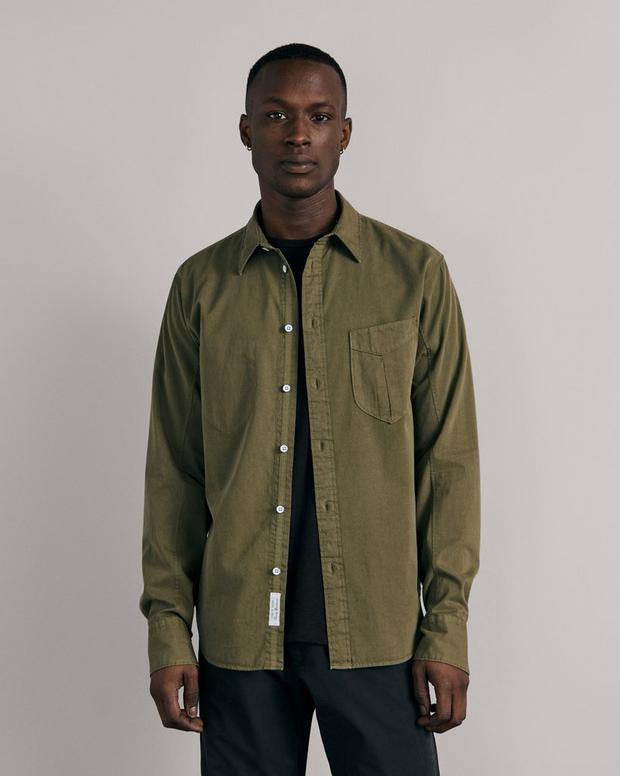 Buy the Garment Dyed Cotton Arrow Shirt | rag & bone