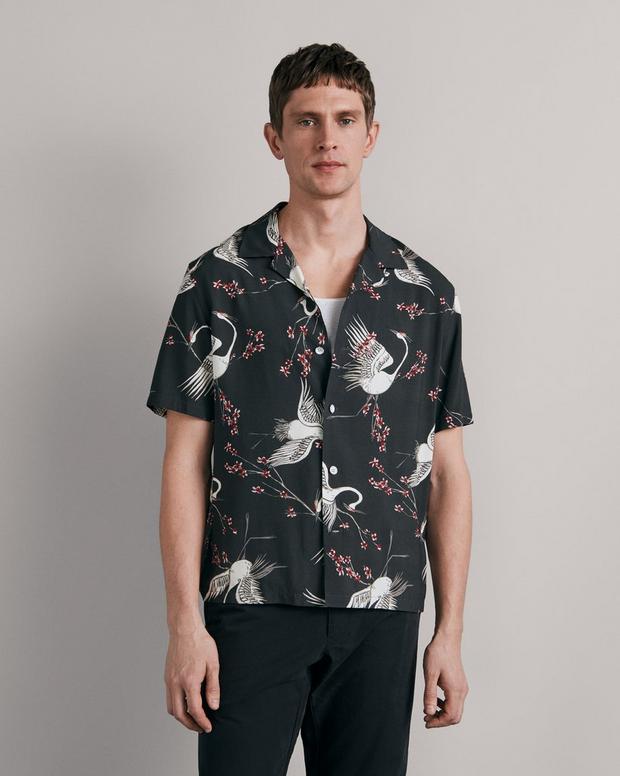 Buy the Printed Avery Viscose Shirt | rag & bone