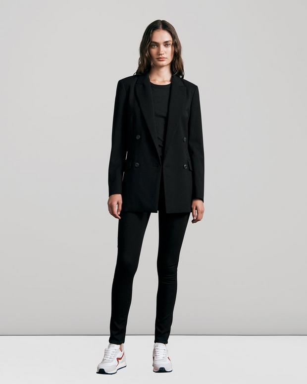 Cate: Women's Black Skinny Fit Jean with Mid-Rise | rag & bone