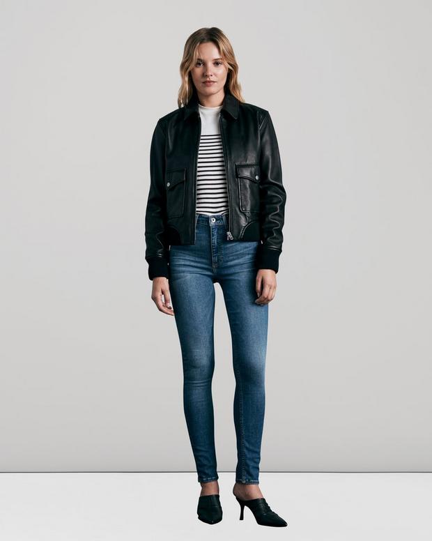 Buy the Nina High-Rise Skinny - Jinx | rag & bone