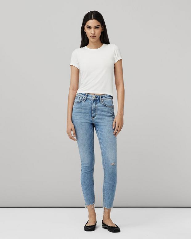 Buy the Nina High-Rise Skinny - Melanie | rag & bone